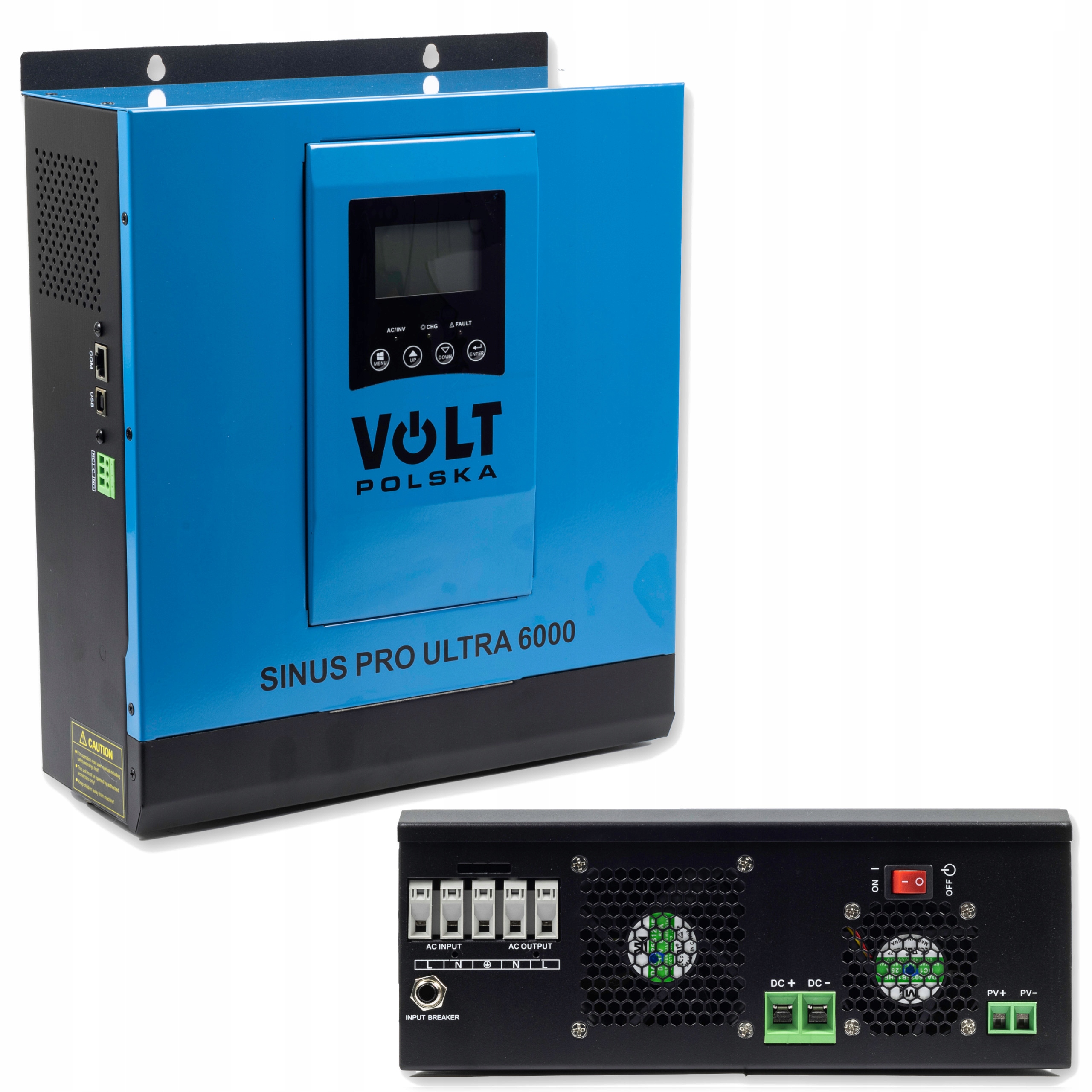 

Inwerter Solarny Volt Sinuspro Ultra 6000 60A