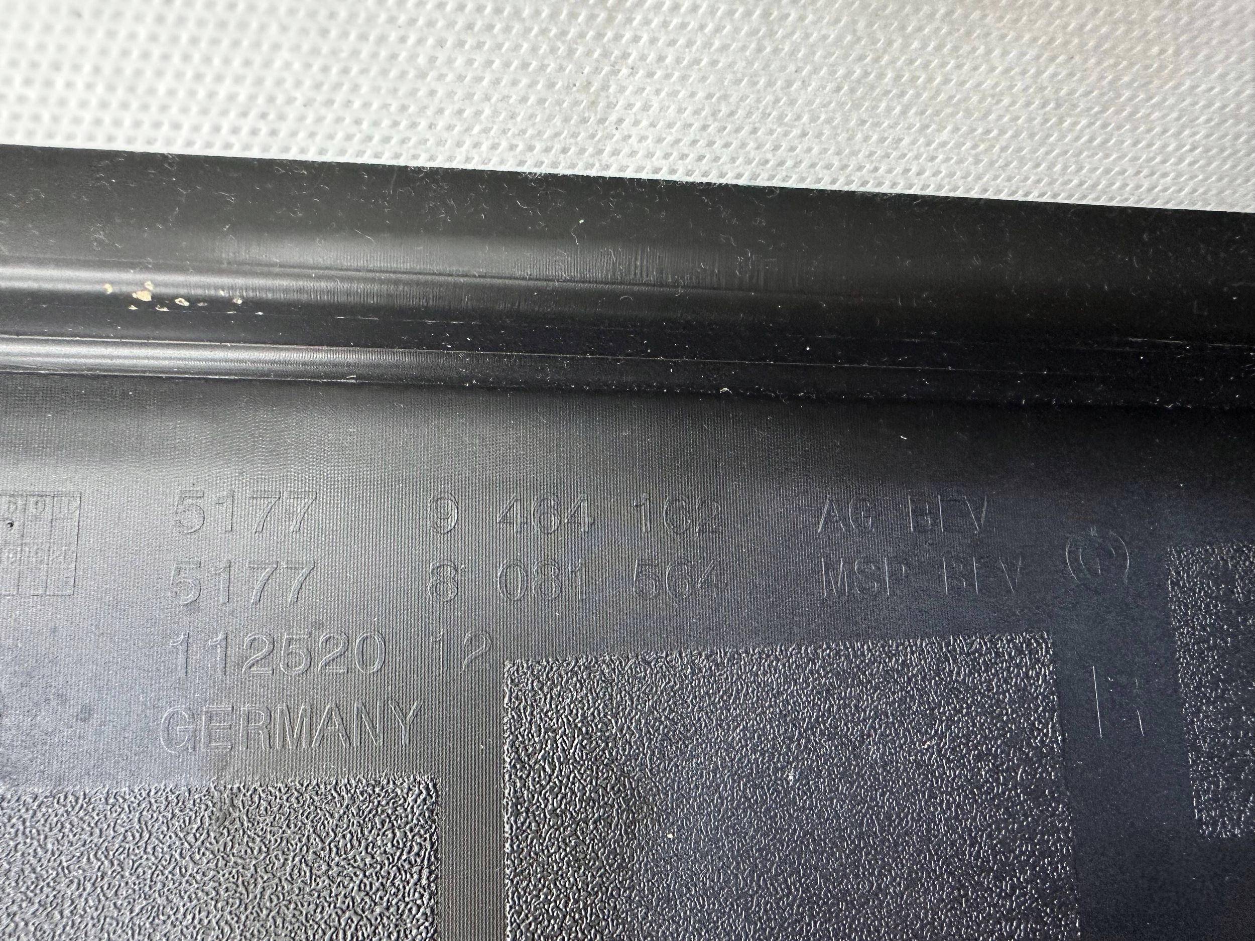 moulding threshold rear BMW 7 G70 9464162