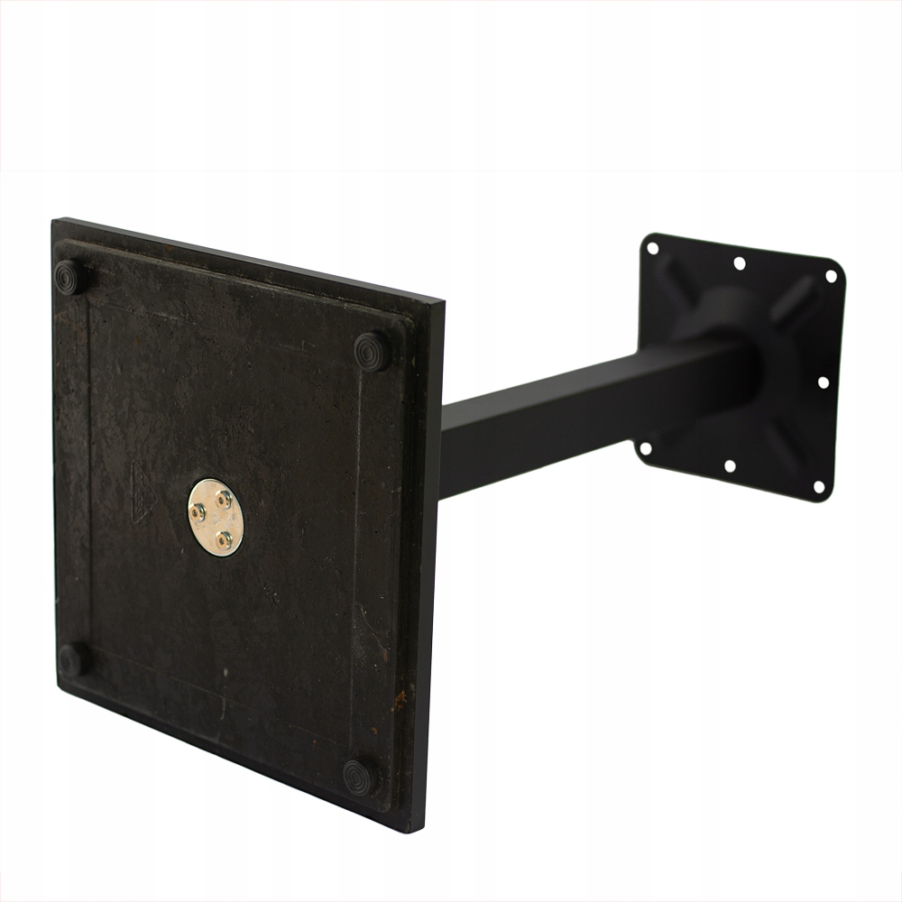 POSTUMENT DO STOŁU PODSTAWA NOGA STOŁU STOLIKA LOFT CZARNA KWADRATOWA Szerokość produktu 40 cm