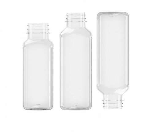

Butelka Pet kwadratowa 500ml z nakrętką -100 sztuk
