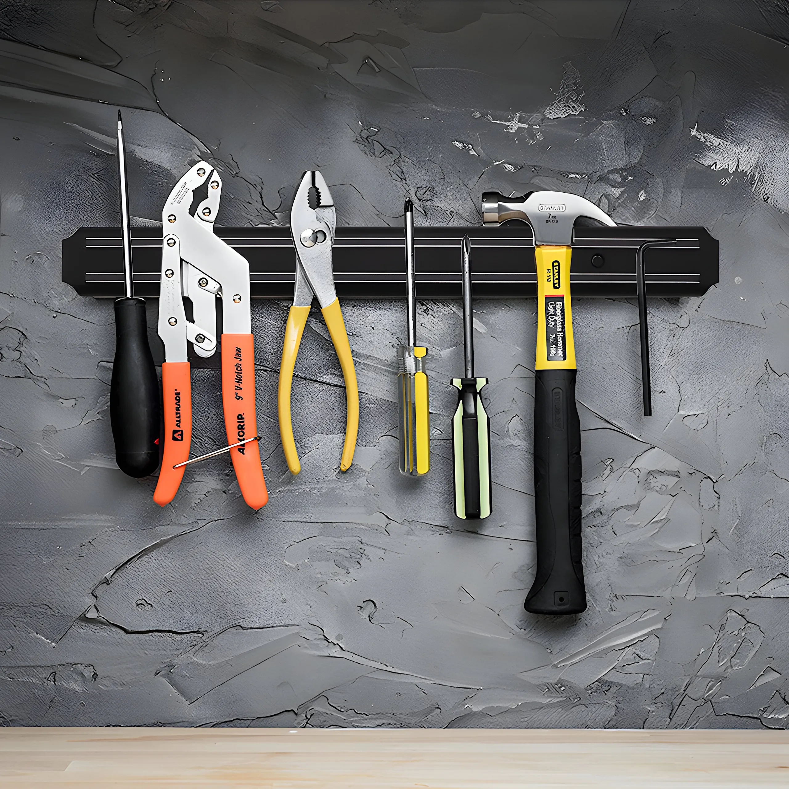 x3 UCHWYT MAGNETYCZNY LISTWA 50CM NA NOŻE NARZĘDZIA PRZYBORY KLUCZE KLAS/AB Długość (cm) 50 cm