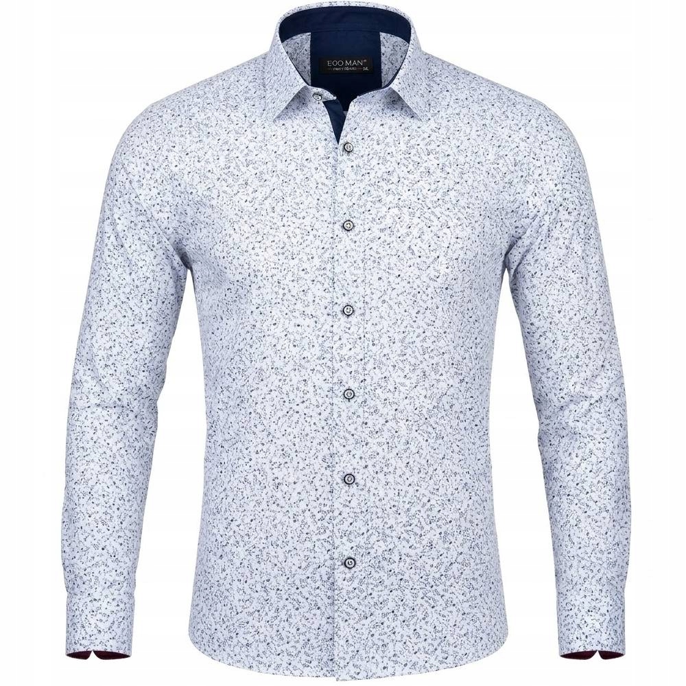 Ego Man košile pánská EKB-377 nadměrná velikost 5XL bílá