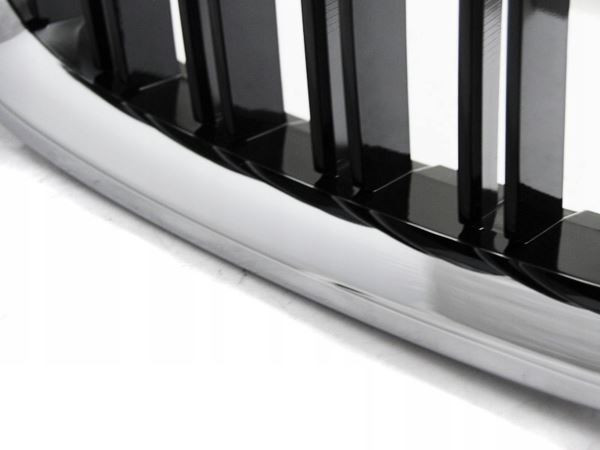 GRILL (NERKI) BMW F10 / F11 10-16 CHROME GLOSSY BL Producent części Inny