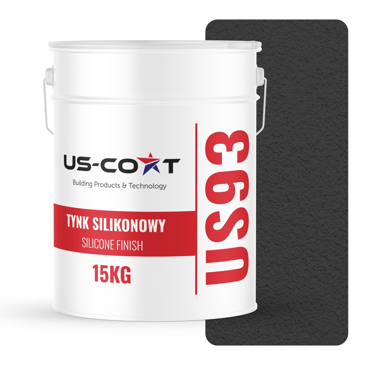 Silikonová Fasádní Omítka Černá F268 15 Kg Beránek Granulace 3.0 mm