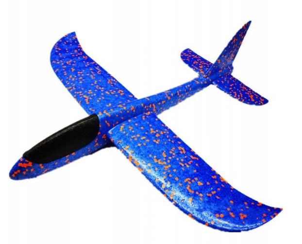 DUŻY SAMOLOT ZE STYROPIANU LED SZYBOWIEC 36CM Model TG56682-1