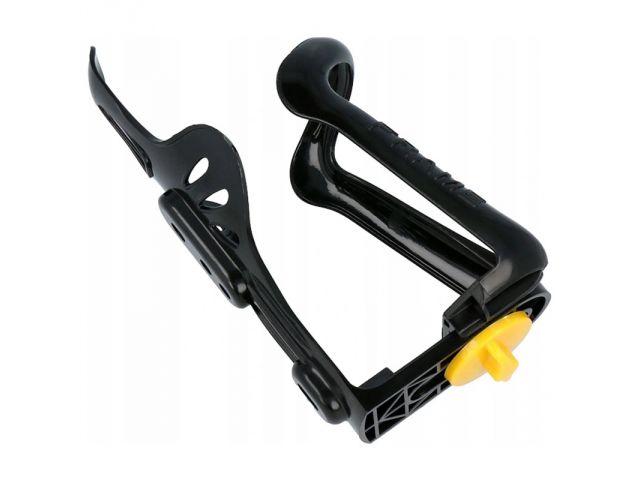 KOSZYK DO ROWERU UCHWYT ROWEROWY NA BIDON BUTELKĘ REGULOWANY Materiał dominujący tworzywo sztuczne