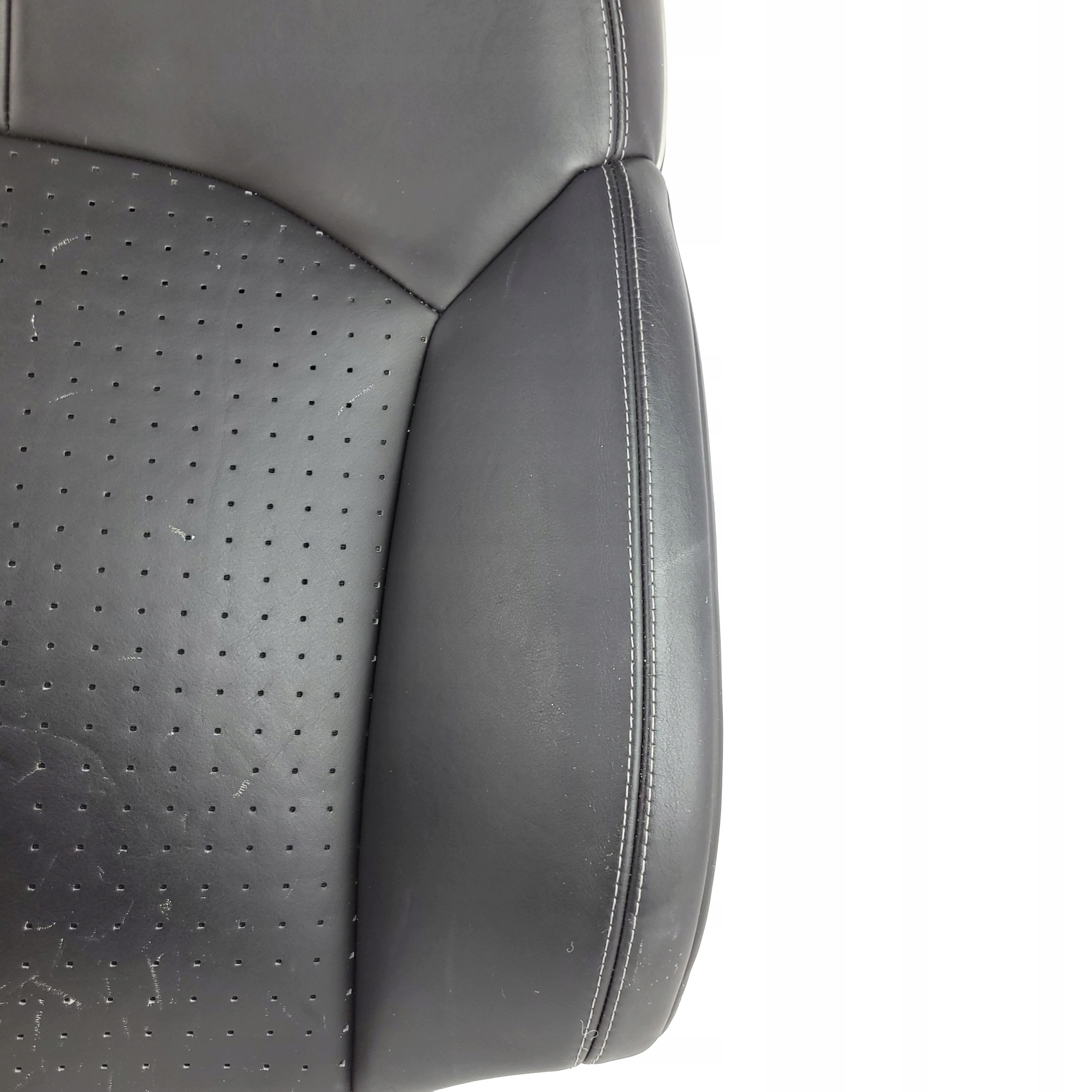 CITROEN C5 III X7 backrest seat leather right heated brown CIROLO