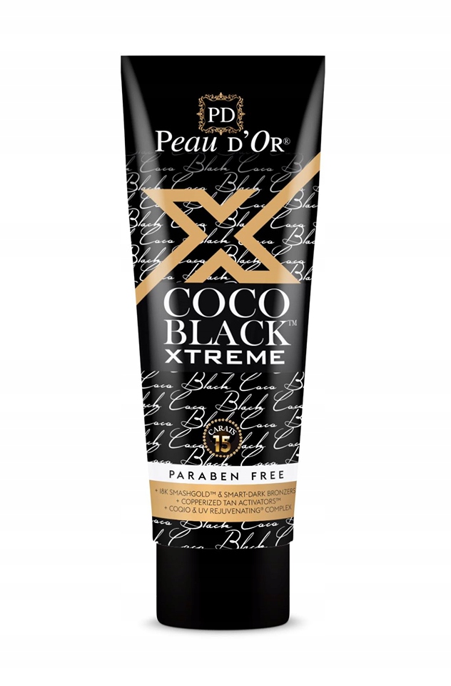 Peau dOr Extreme Coco Black ekstremalnie ciemny bronzer do opalania z CoQ10