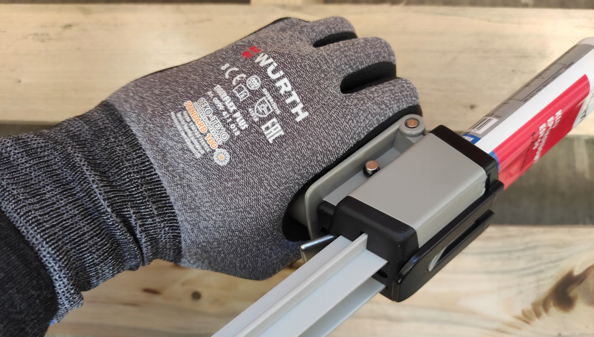 WURTH RĘKAWICE ROBOCZE Tigerflex Plus NITRYLOWE BEZSZWOWE WZMOCNIONE ROZ.10 Rozmiar 10 - XL