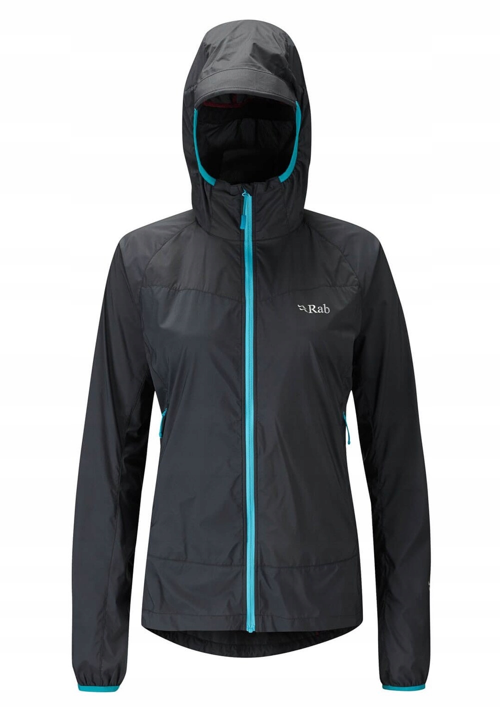 Kurtka damska Rab Windveil Jkt Wmns Ebony