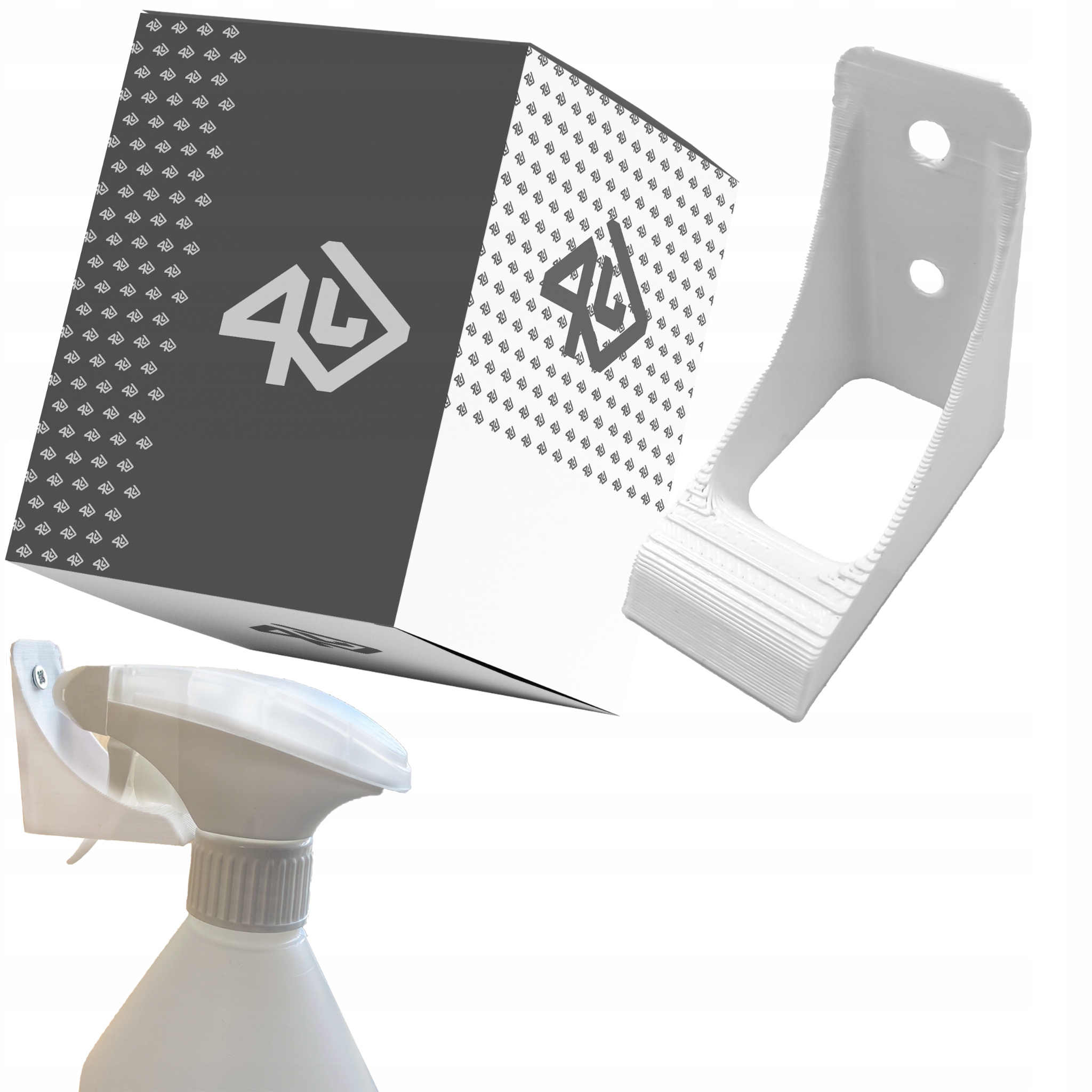 UCHWYT pojedynczy NA PŁYN DO SZYB BUTELKĘ SPRAY