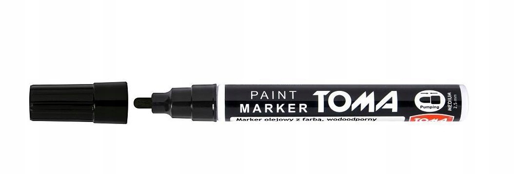 Marker Olejowy Czarny