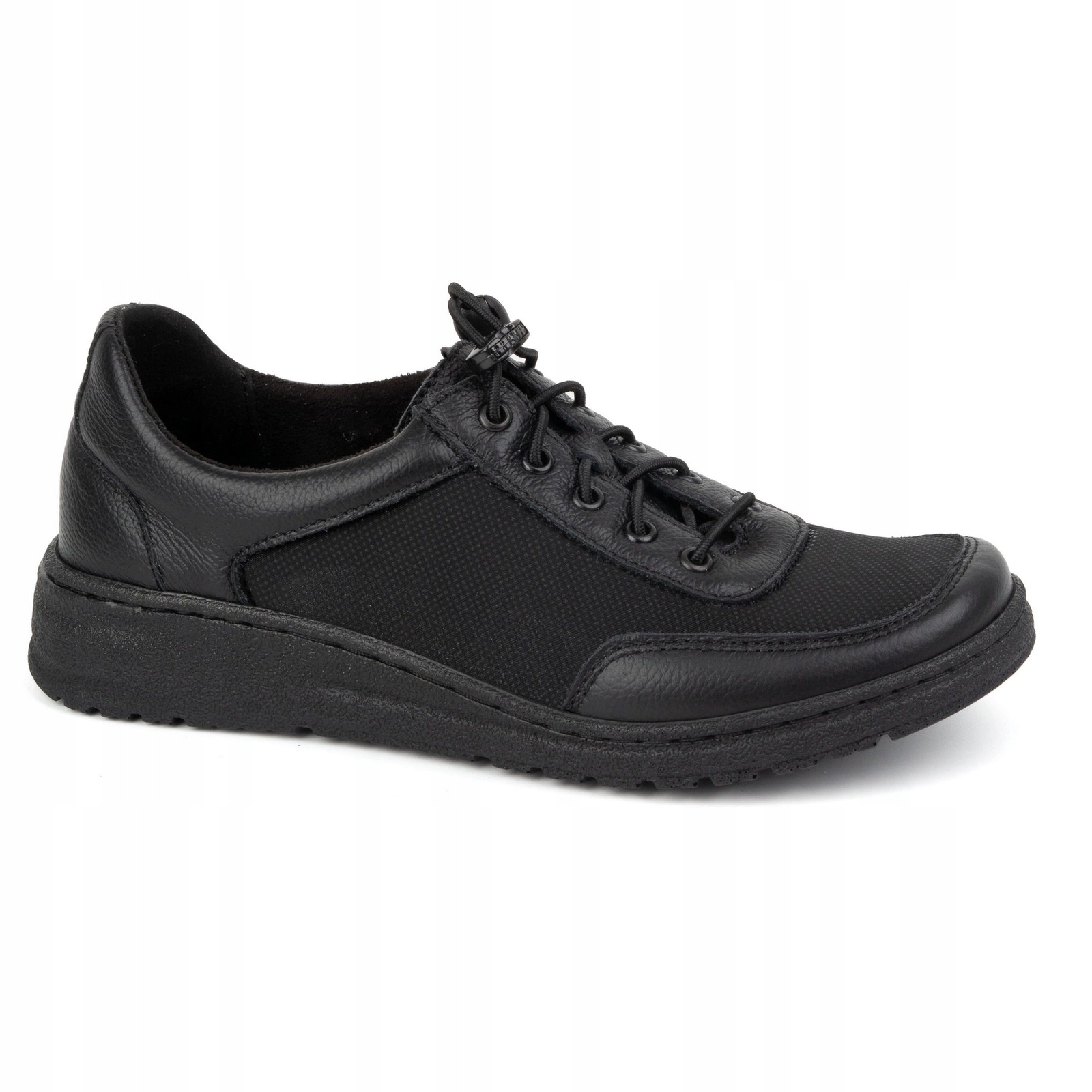 Dámské kožené polobotky Wasak 0763 W černé 38