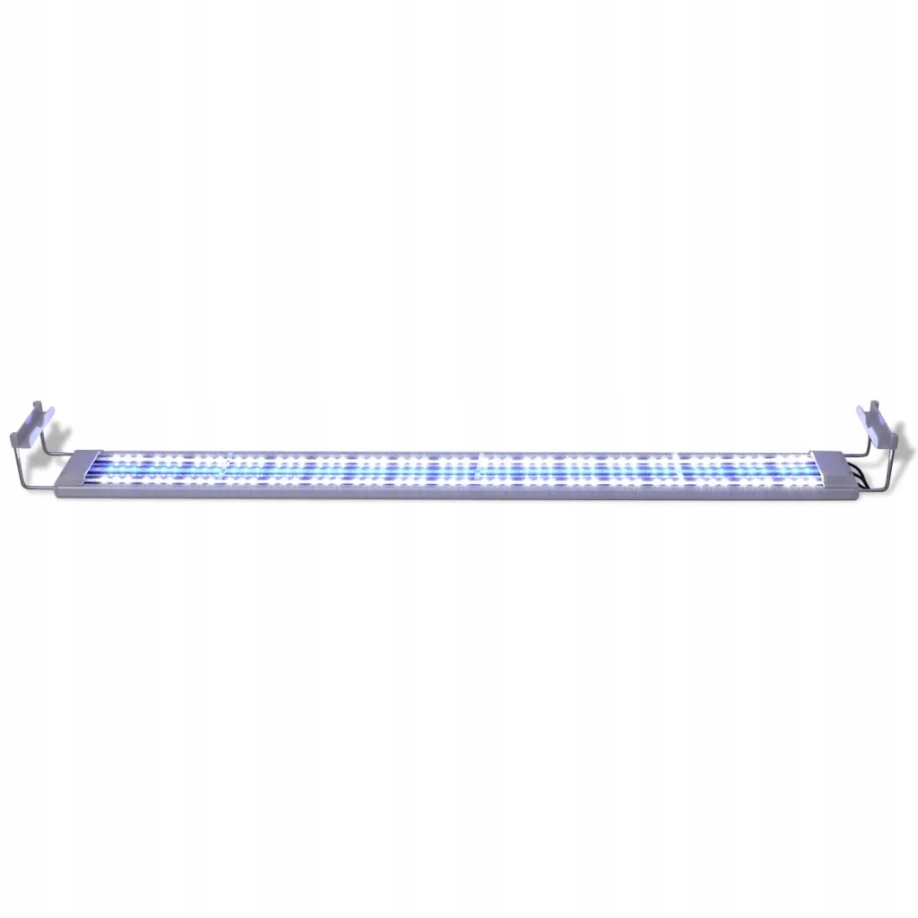 Levně vidaXL Led lampa do akvária, IP67, hliníková, 100-110 cm