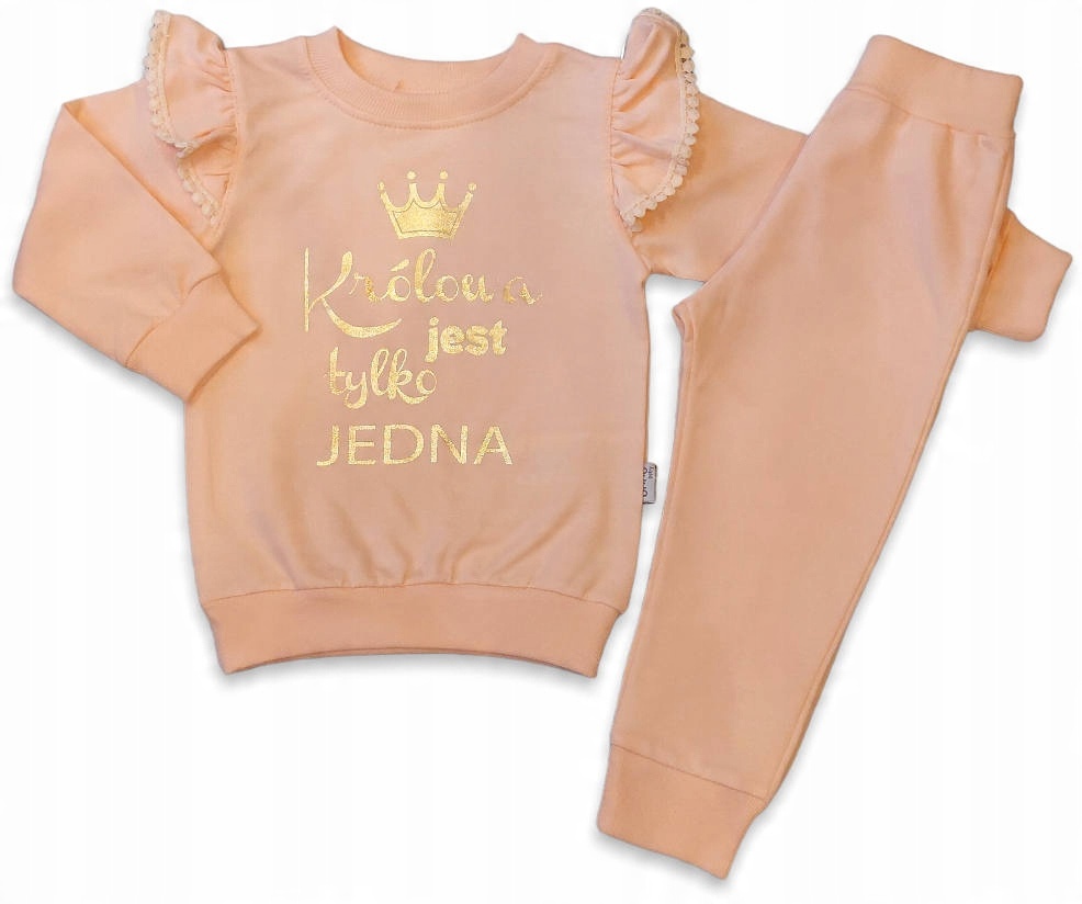 

Dres Kompletny dla dziewczynki r.104 Królowa