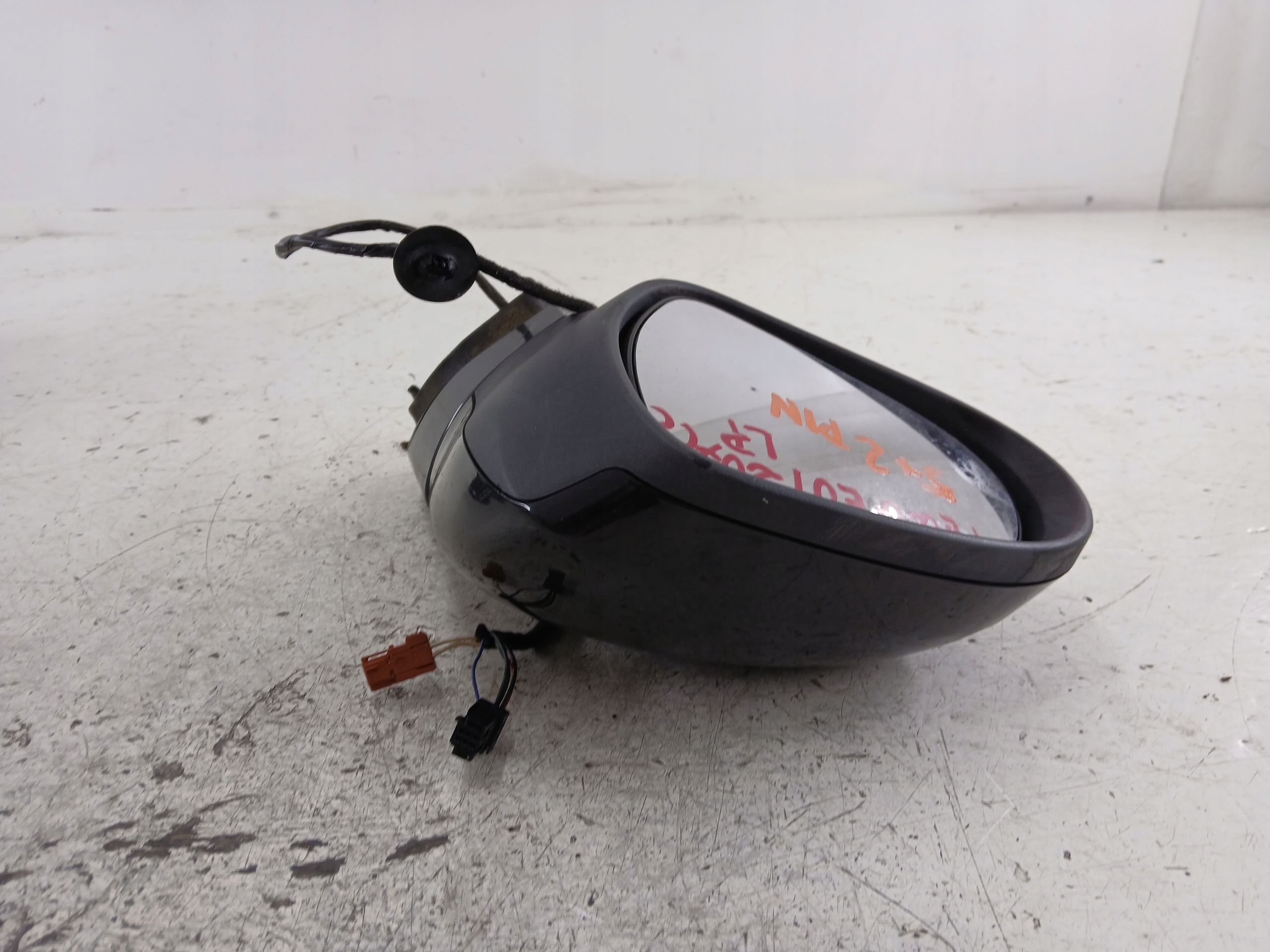 PEUGEOT 207 CC mirror left 7 PIN PRAWDOPODOBNIE EXL black,
