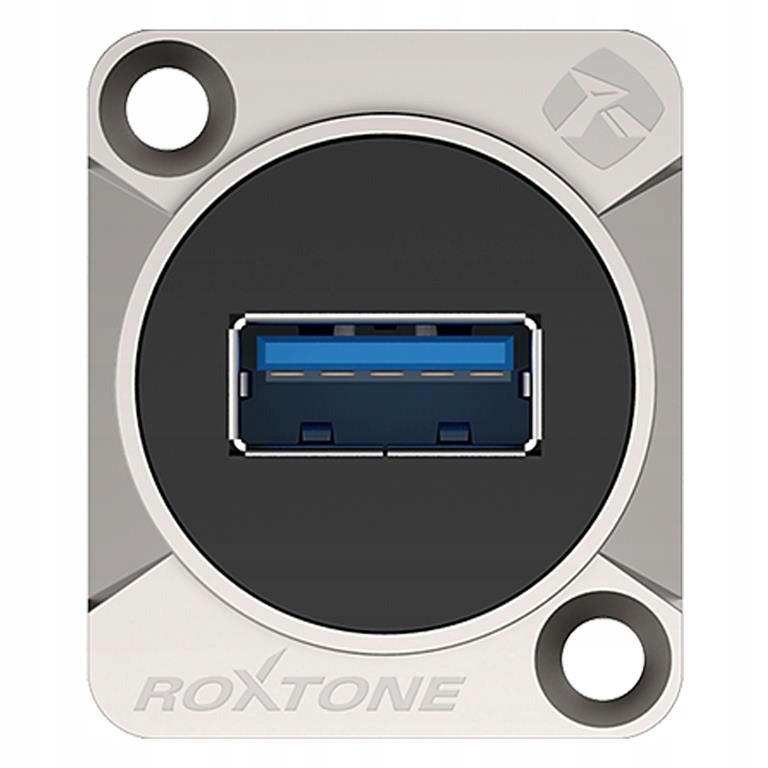 GNIAZDO USB 3.0 ZŁĄCZE PANELOWE INSTALACYJNE ROXTONE RAU3D 5GB/S Kod producenta RAU3D