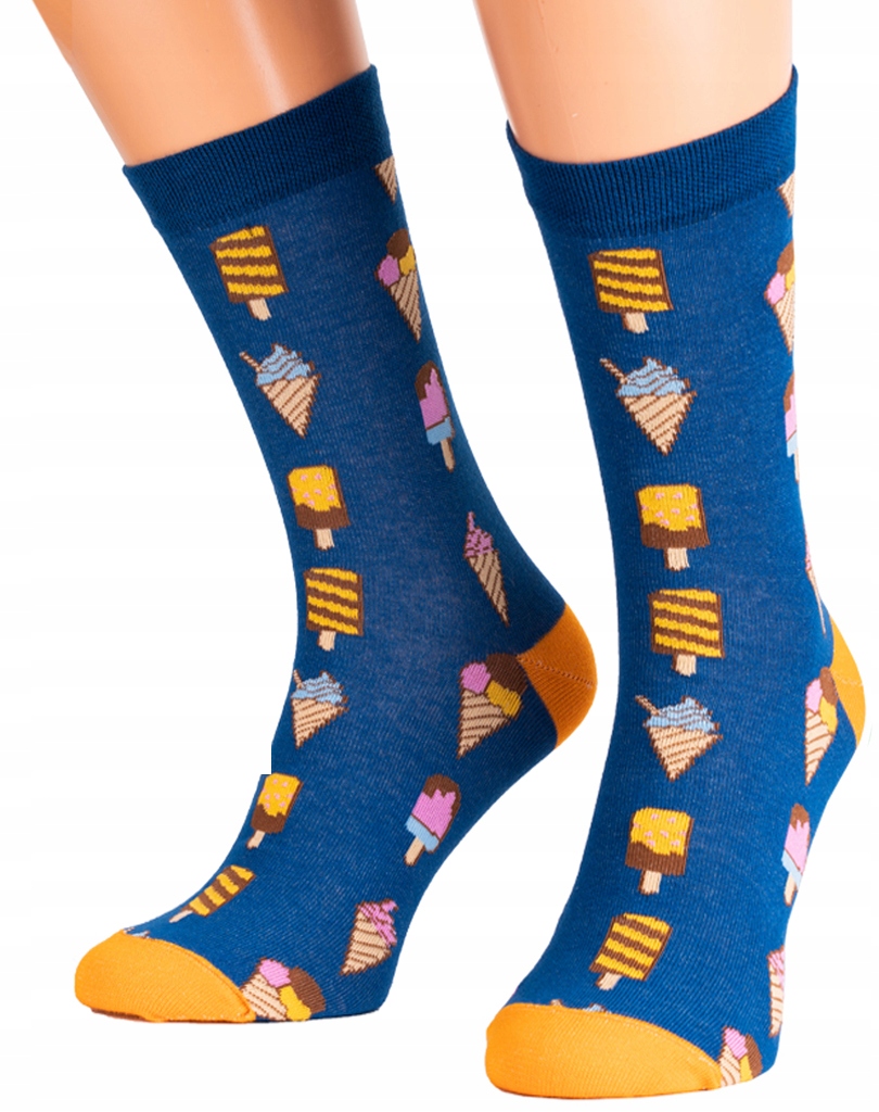 

Skarpetki Kolorowe damskie wesołe 46 lody 39-42