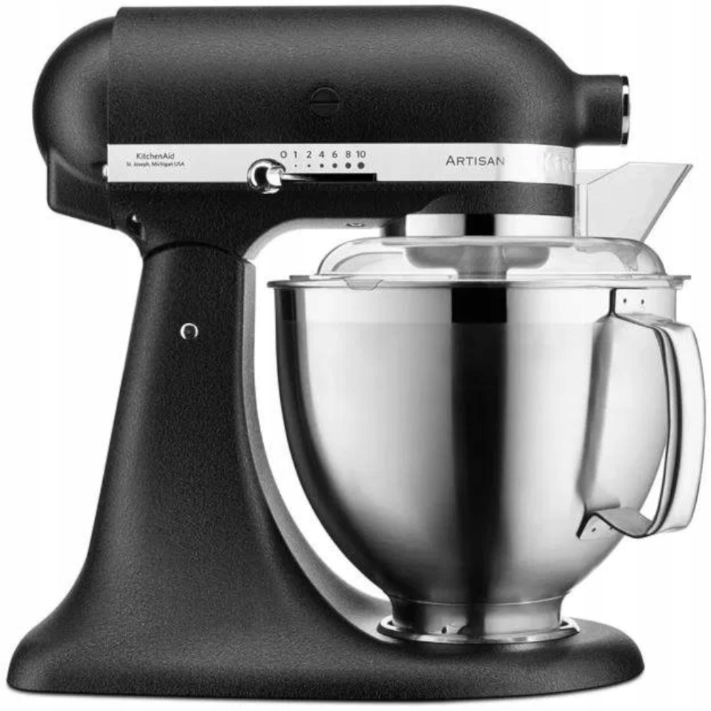Kuchyňský robot KitchenAid Artisan 5KSM185PSEBK, černá litina