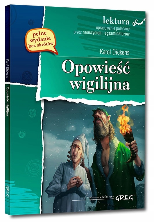 

Opowieść Wigilijna z opracowaniem. C. Dickens