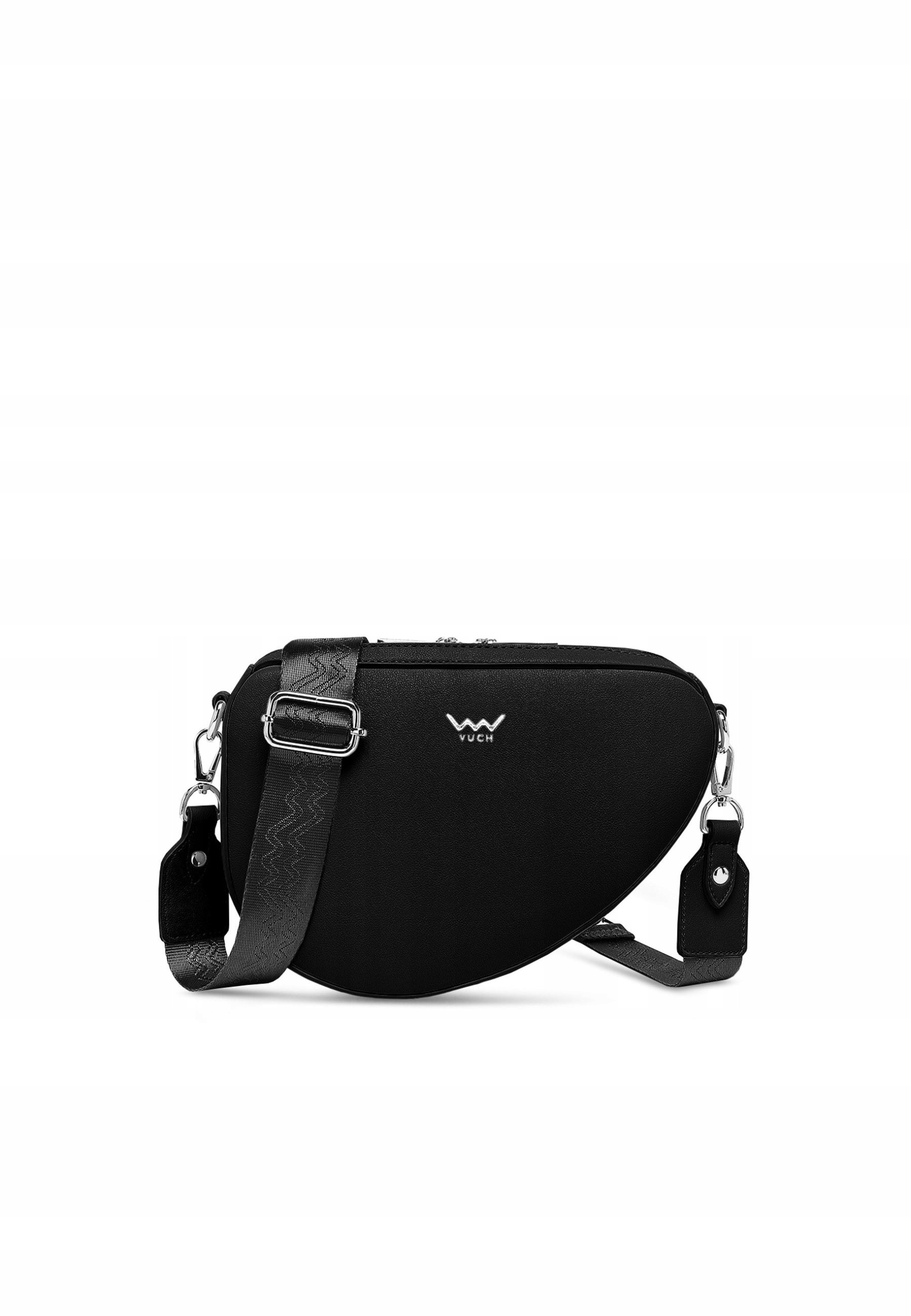 Crossbody kabelka Vuch Larrel černá asymetrická koženková