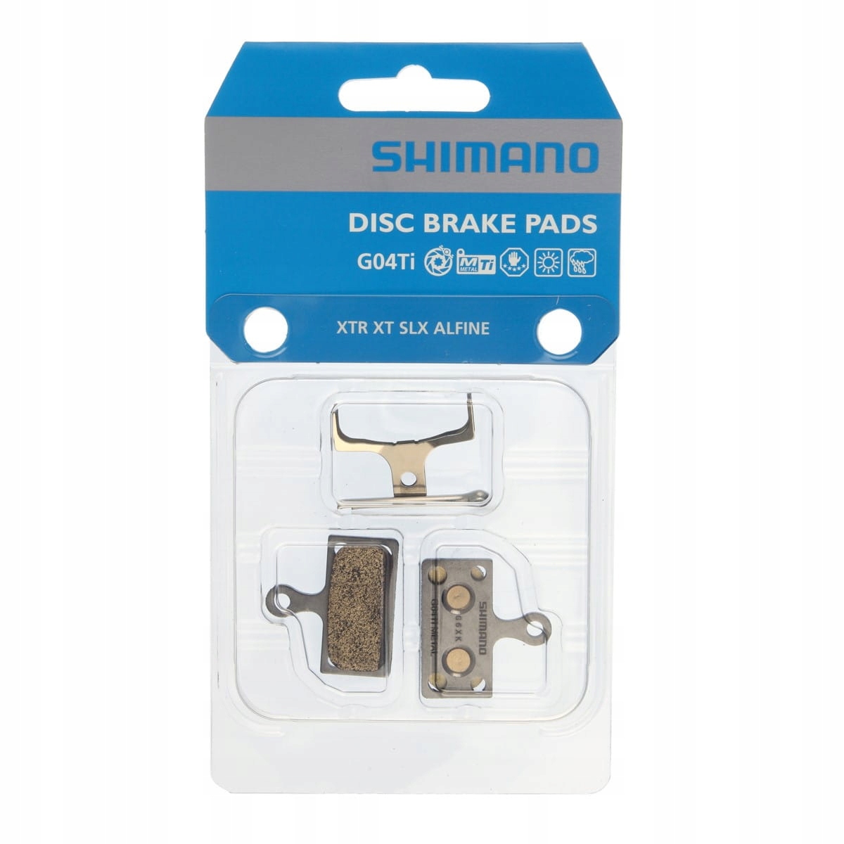 Shimano Klocki Hamulcowe G04Ti Metaliczne