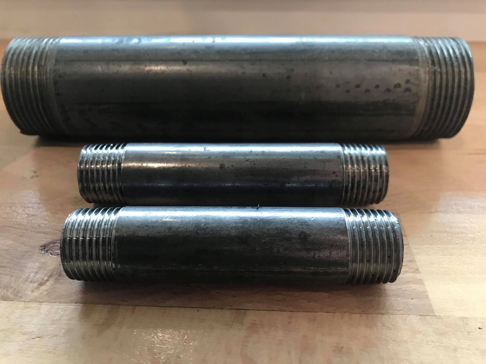 KC15008 RURA CZARNA 1/2 GWINTOWANA 8 cm Kod producenta KC15008