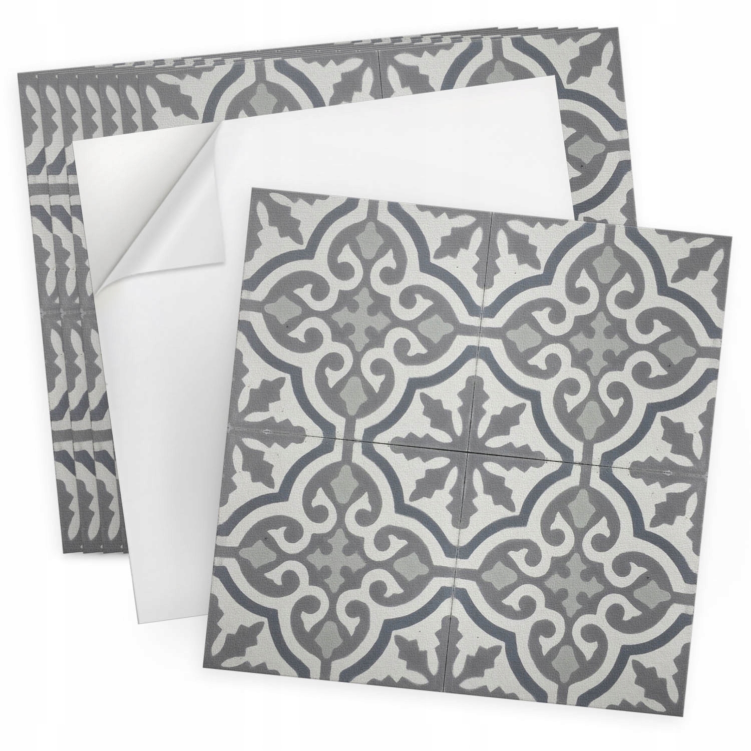 Dekorativní vinylové dlaždice 9 ks 30x30 cm Vzor mozaiky s ornamenty