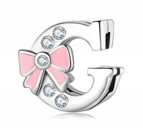 Zawieszka Charms Litera G REFLEXIONS Płaska S925 Marka Inna marka