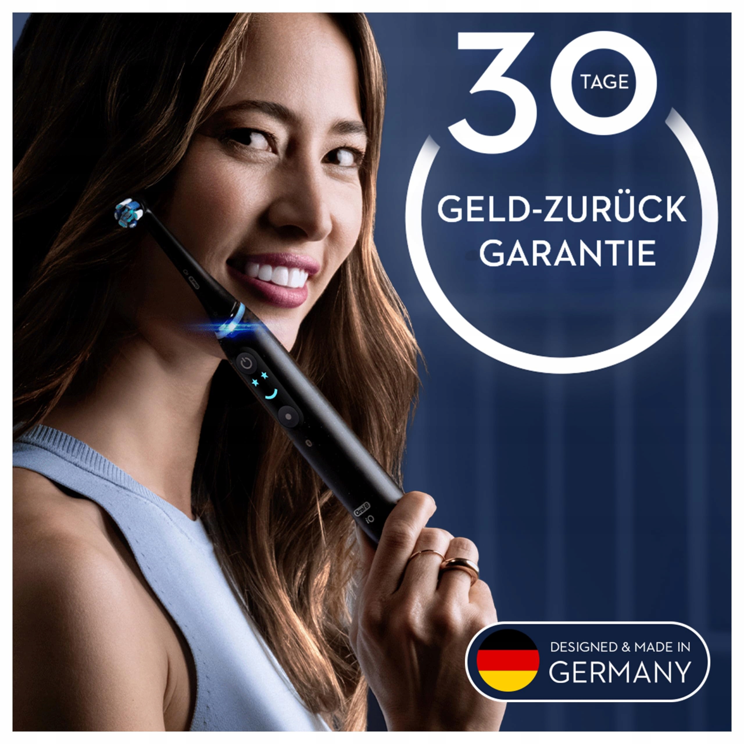 ORAL-B IO Series 9 Plus Szczoteczka Elektryczna 3 Końcówki Etui Czarny Onyx — miniatura 9