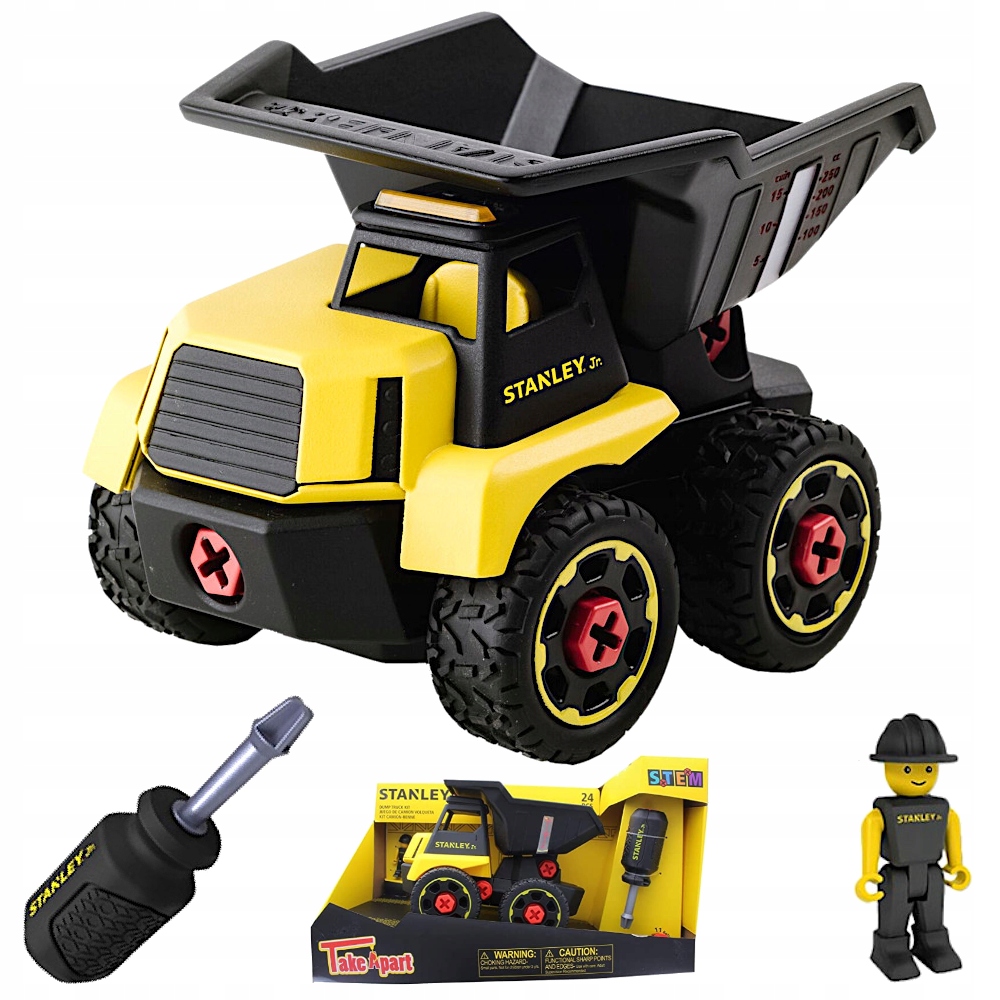 

Wywrotka XL Ciężarówka do złożenia Stanley Jr 3+