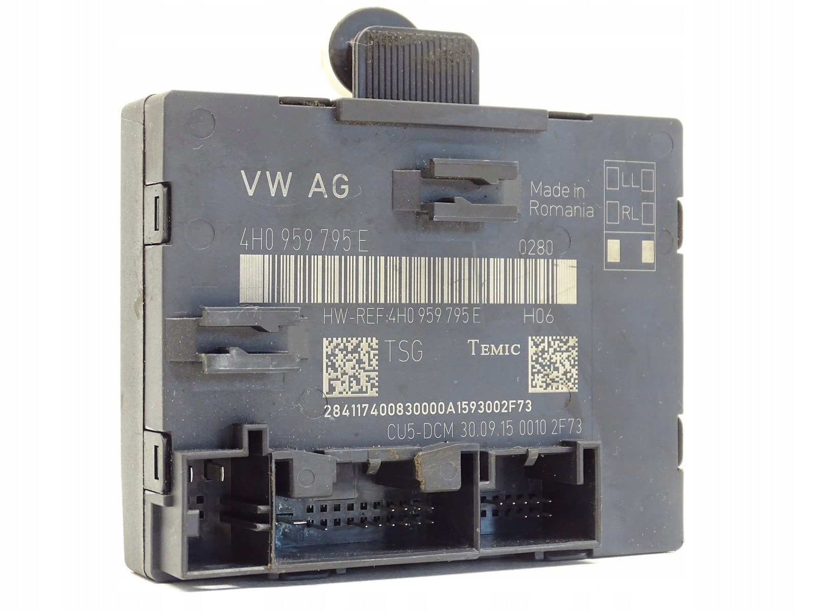 STEROWNIK MODUŁ DRZWI LEWY TYŁ AUDI A8 D4 4H 4H0959795E