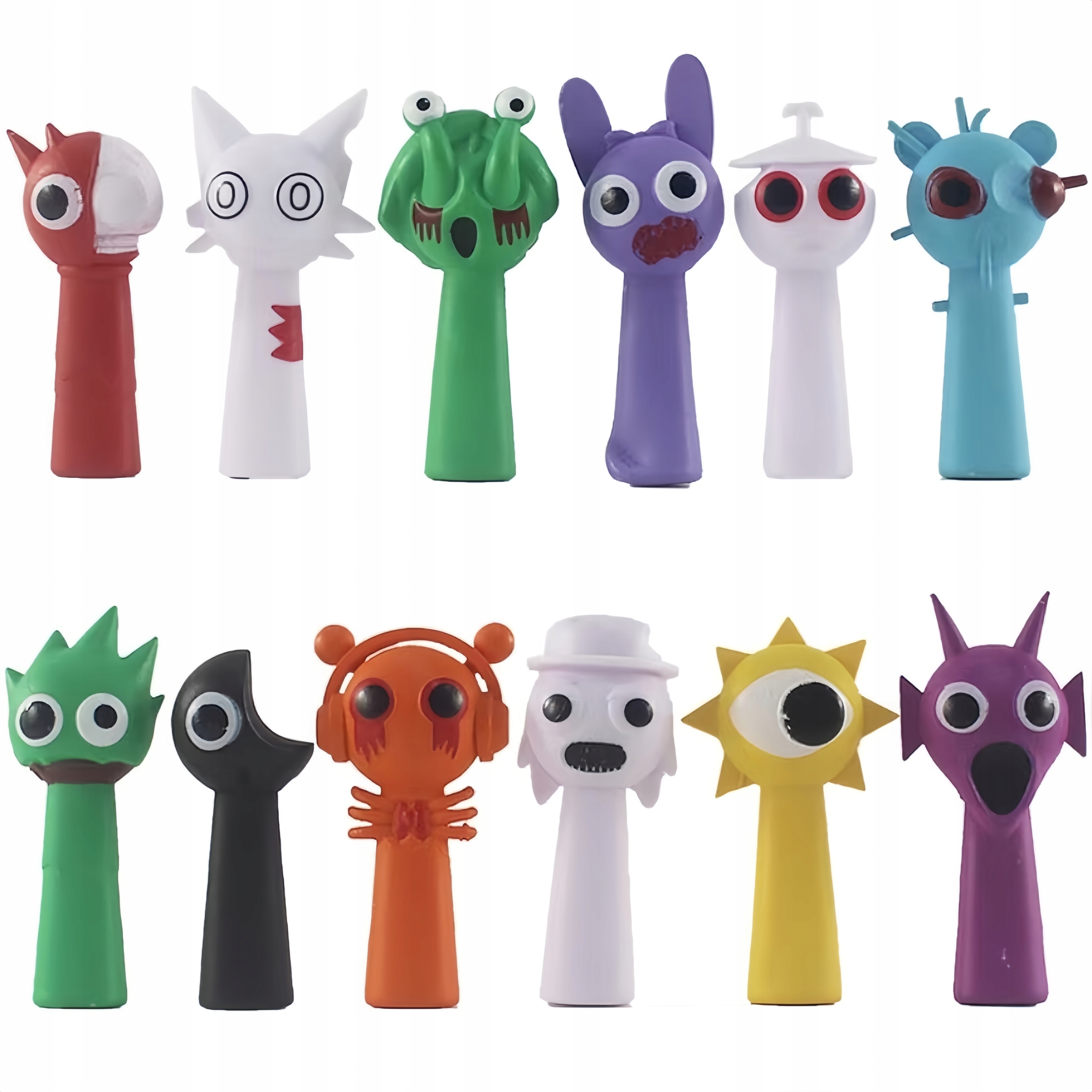 SPRUNKI INCREDIBOX JÁTÉKFIGURÁK FIGURA SZETT 12 DB-OS AJÁNDÉK JÁTÉK