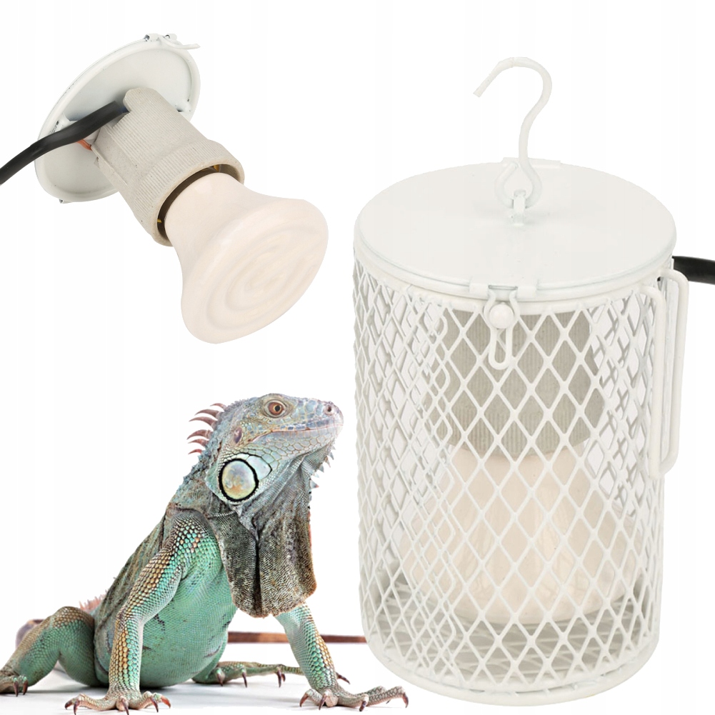 Levně Topná Žárovka Do Terária 100W Keramický Infračervený Zářič Klec