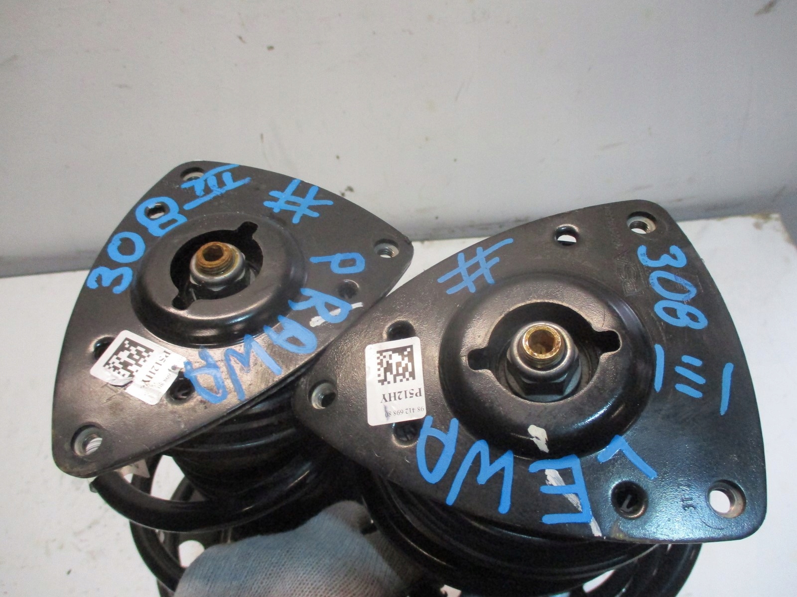 shock absorber amor front right left PEUGEOT 308 T10 9856363080