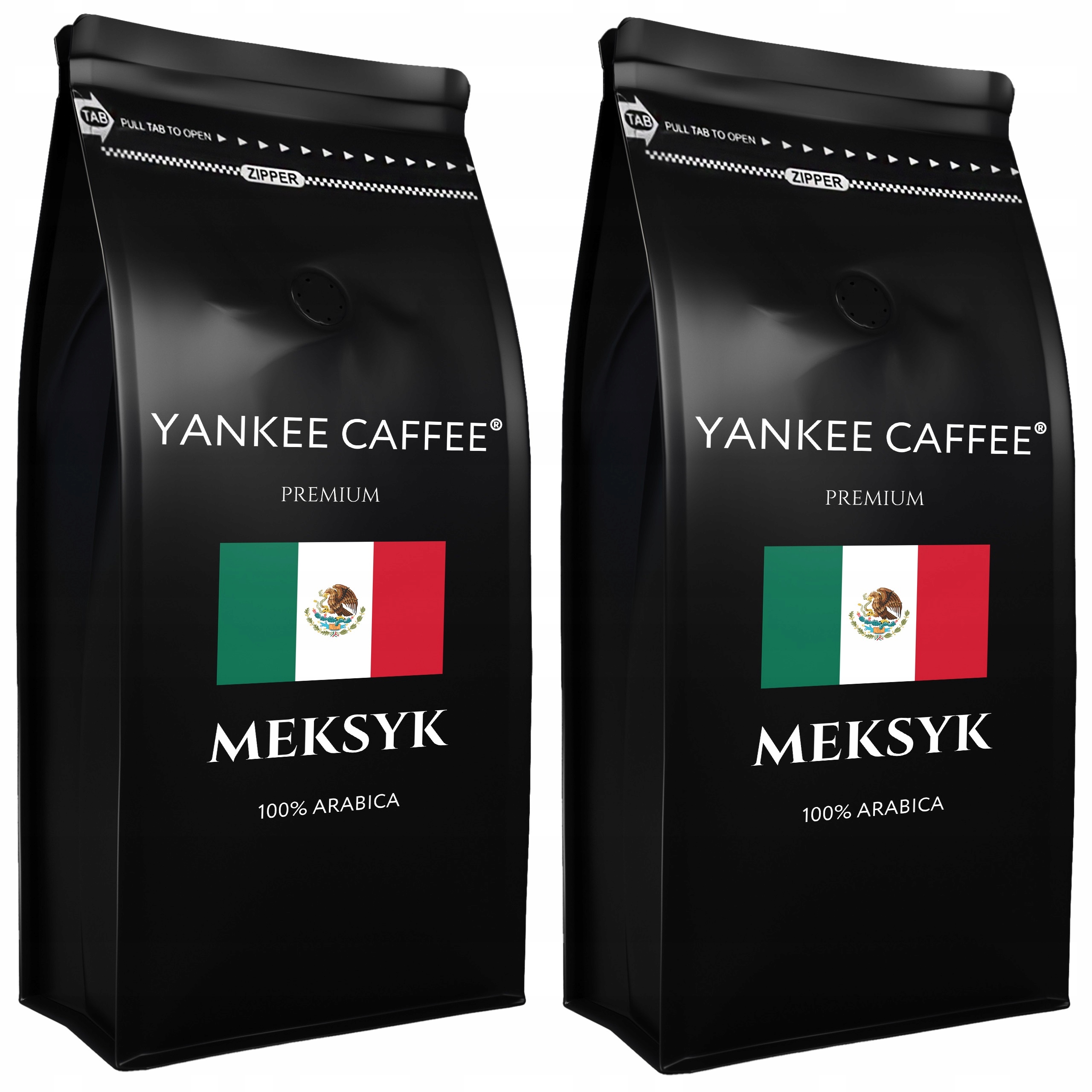 Levně Káva zrnková 2 kg 100% Arabica čerstvě pražená Mexiko do kávovaru (2x1 kg)