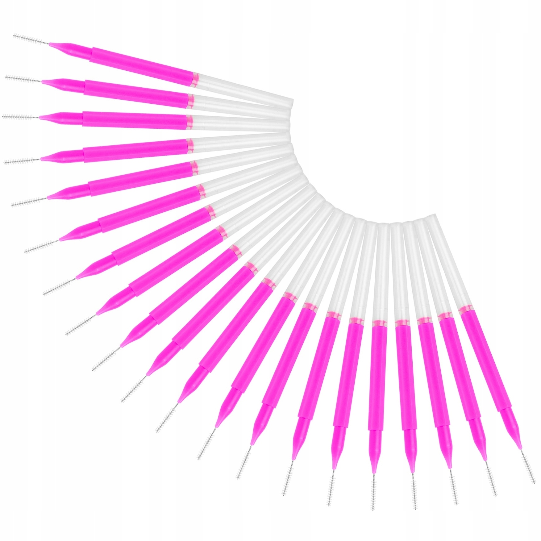 

Nano szczoteczki do laminacji brwi 20szt. różowe