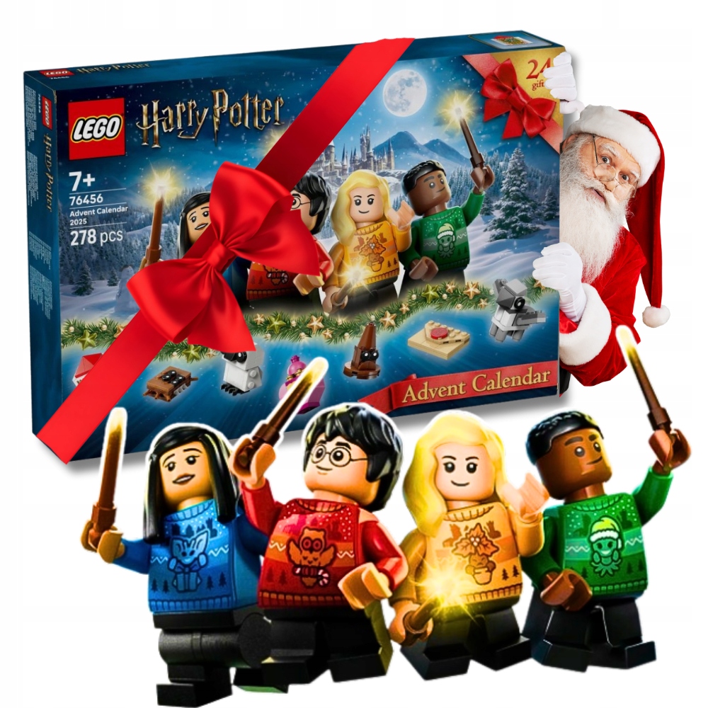 Adventní kalendář Lego Harry Potter figurky hračky Dárek Na Mikuláše
