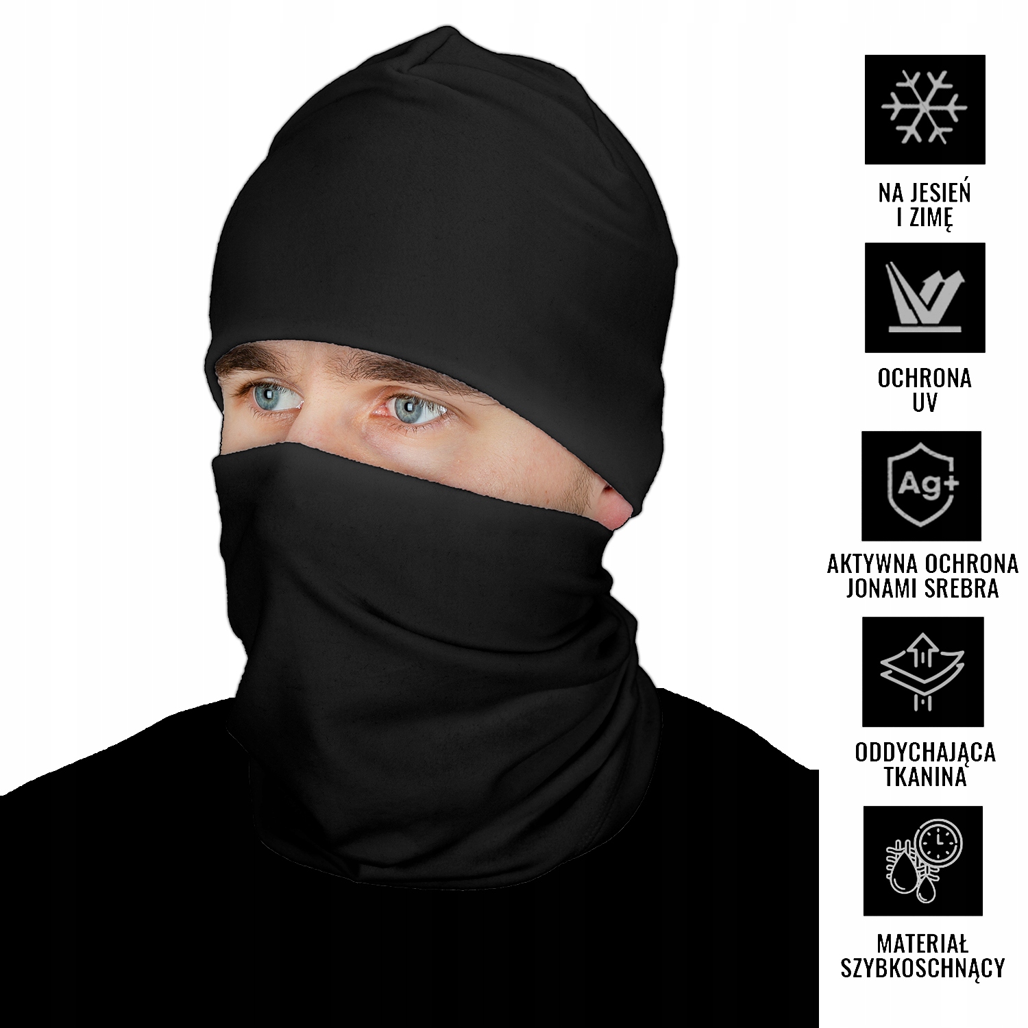 CZAPKA TERMOAKTYWNA STRAŻ OSP PSP MDP JRG ZIMOWA 2 Marka inna