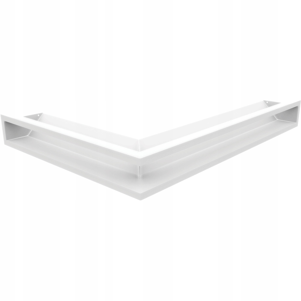 Krbová mřížka Luft pravá 54,7x76,6x9 bílá Slim