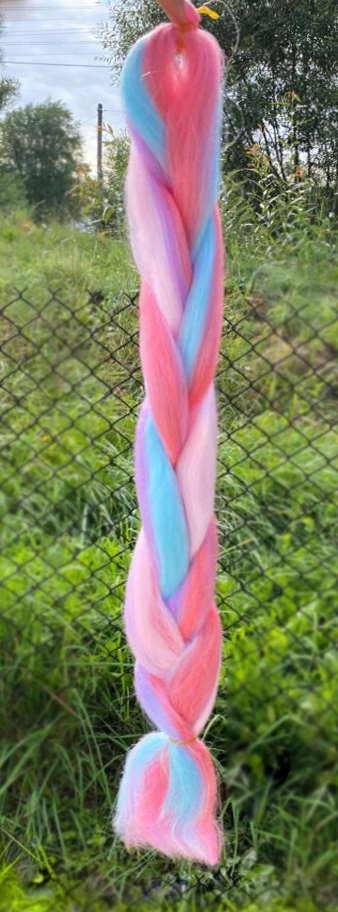 PASEMKA SYNTETYCZNIE KOLORY TĘCZY ŚWIECĄCE-FLUORESTENCYJNE Marka Shopek