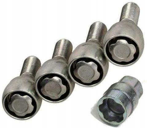 Болты крепления колесных дисков M12x1, 25x25 Premium