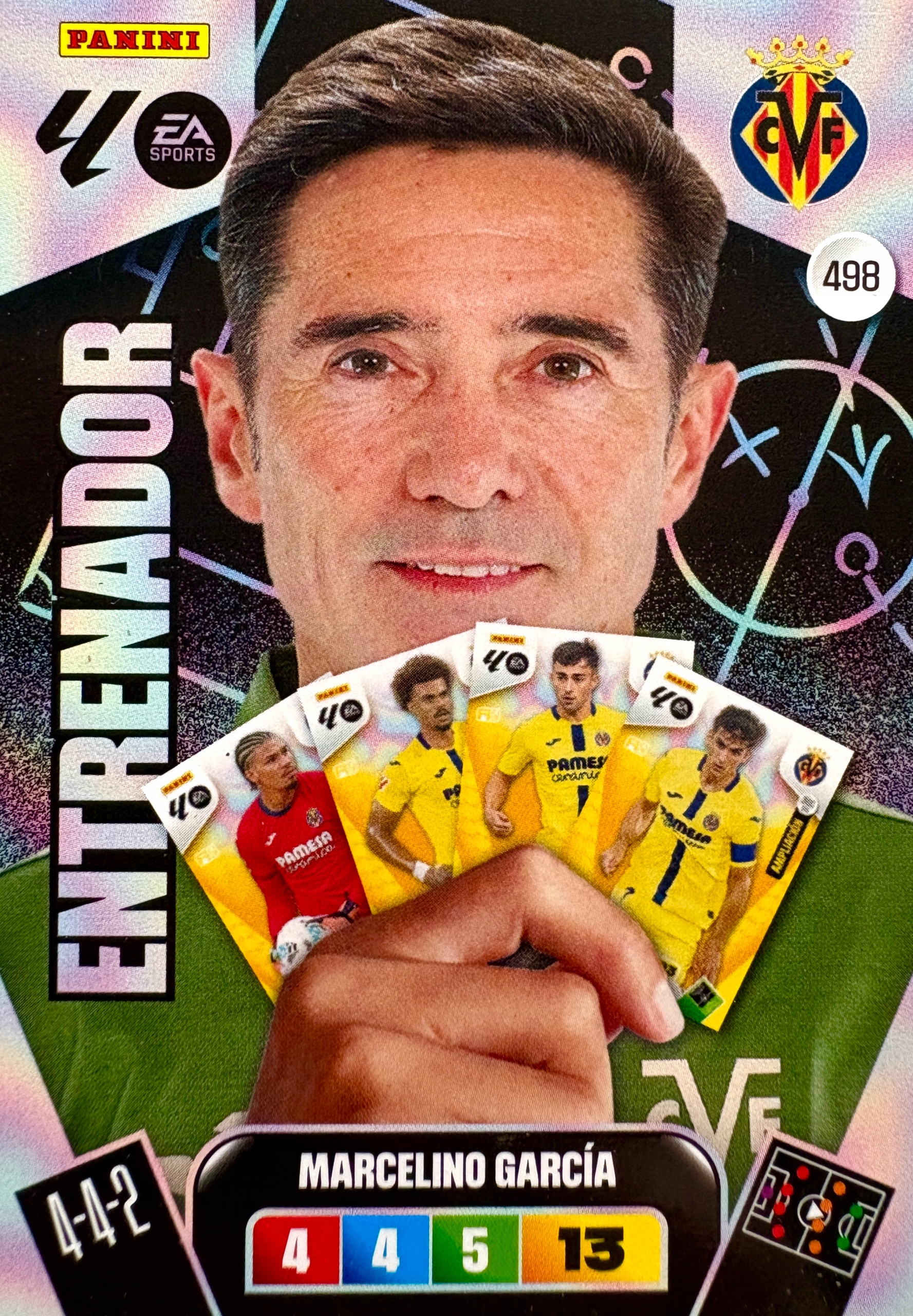 La Liga hiszpańska 2025-26 2026 Entrenador 498 Marcelino Garcia Villarreal