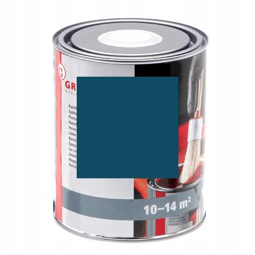 

Farba lakier zielony błękit Ral 5001 1l Niemcy