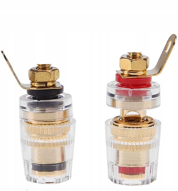 HiFi Lab Terminal Złącze zaciskowe Pozłacane 2x