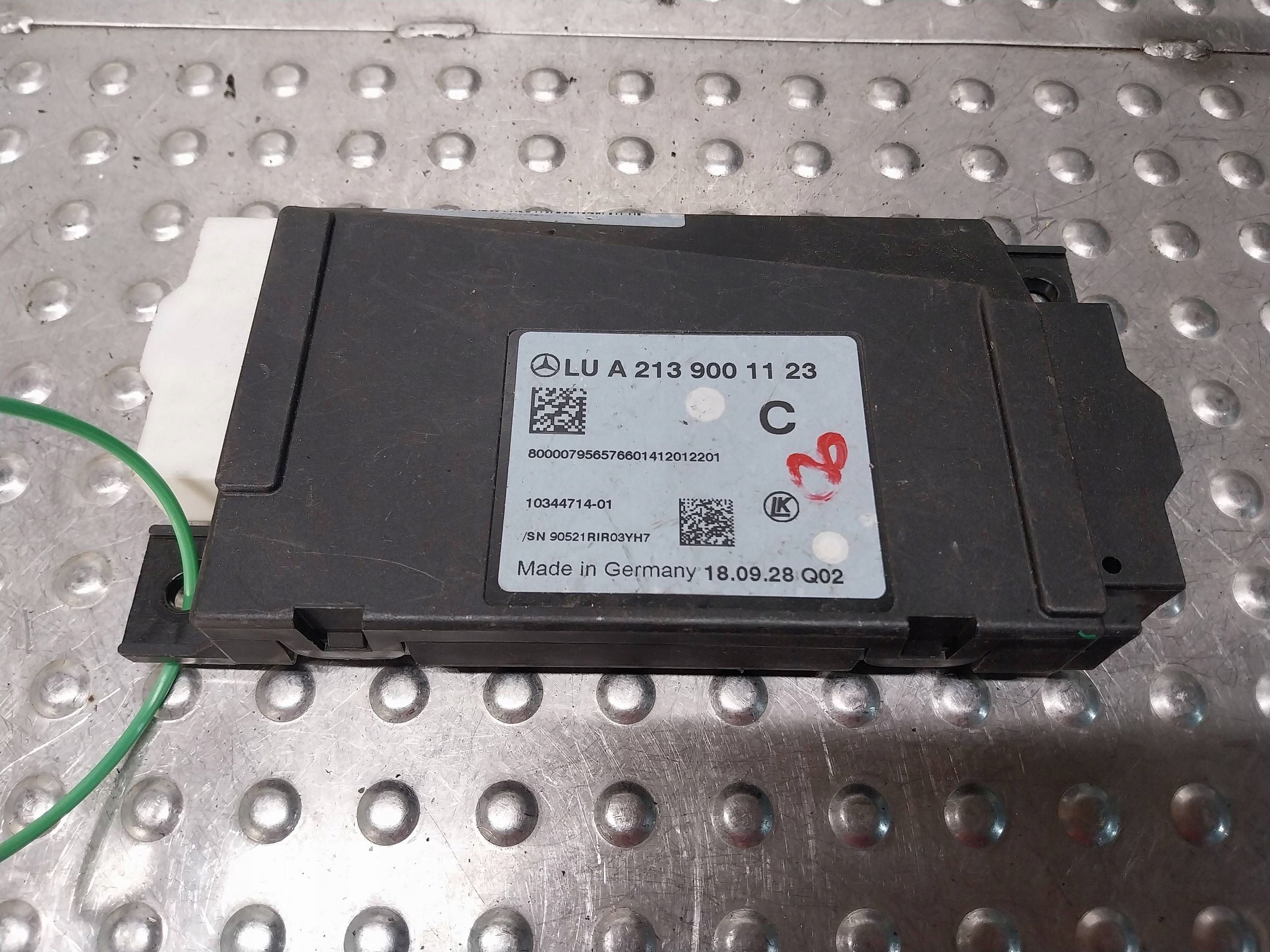 module control unit SENSOR STACYJKI A2139001123 MERCEDES E KLASA W213 E63 AMG