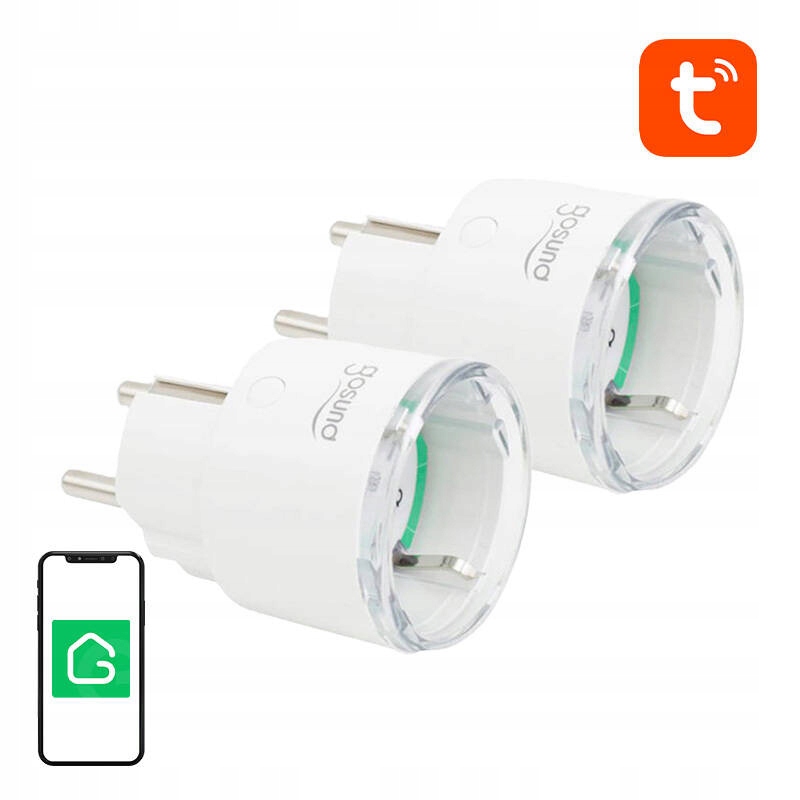 Gosund SP111 Chytrá WiFi zásuvka 16A 3680W Tuya Smart (2 ks)