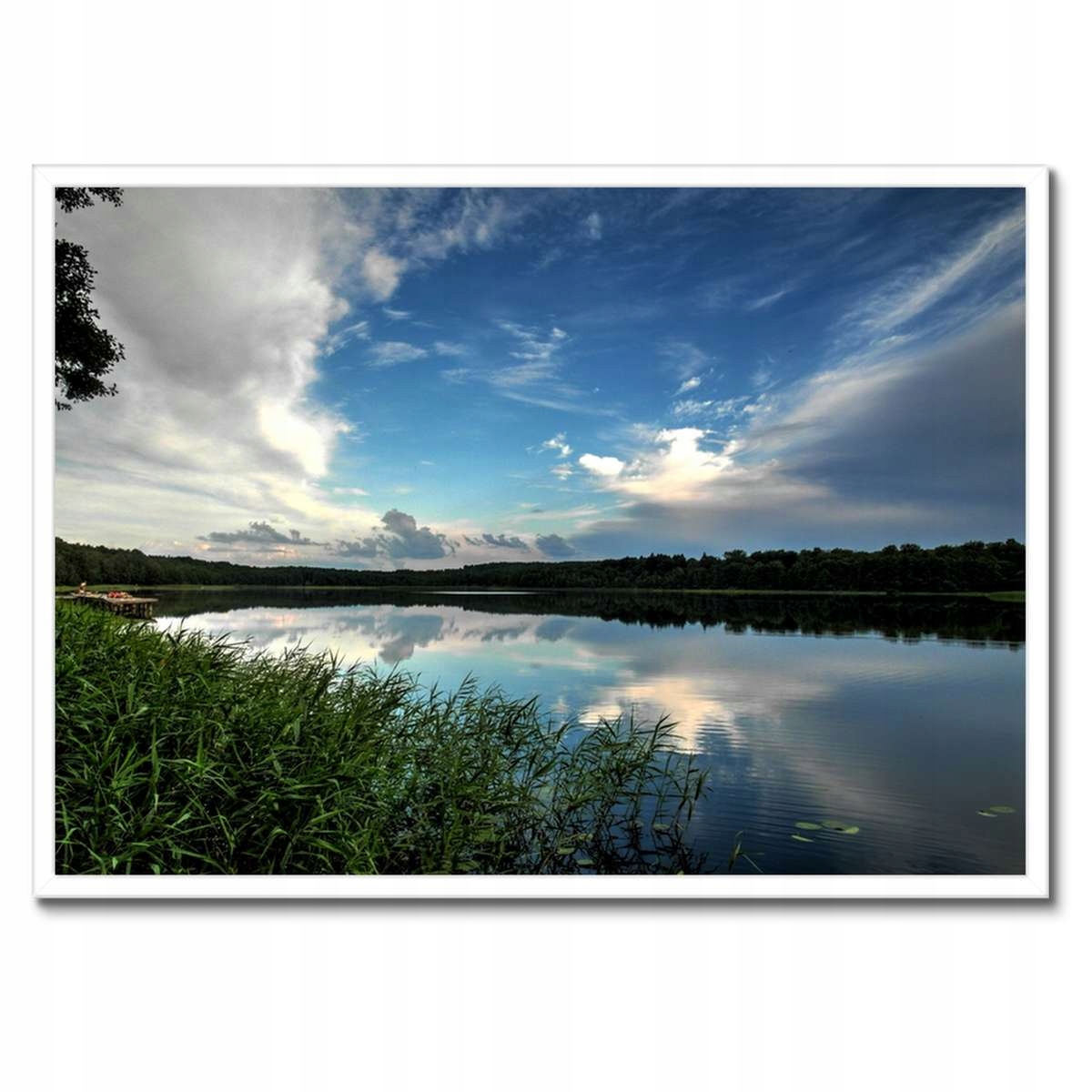 Plakáty v rámu 70x50 Klidné jezero