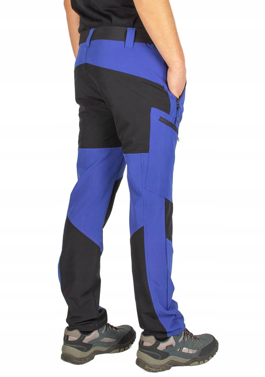 spodnie TREKKINGOWE męskie TURYSTYCZNE trekingowe granatowe 50 3XL FIRI Kolor niebieski