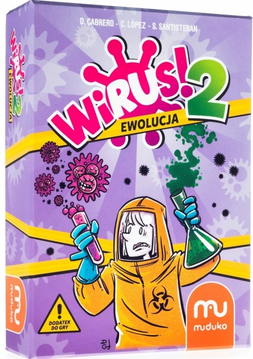 Wirus! 2. Ewolucja. Dodatek do gry. Muduko Czas rozgrywki Do 30 minut